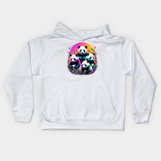 Panda Vibes Kids Hoodie